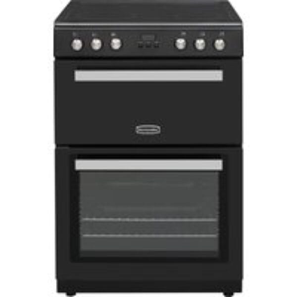 MONTPELLIER MMRC60FK 60 cm Electric Ceramic Cooker - Black & Silver