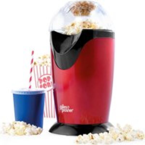 GILES & POSNER EK0493G Popcorn Maker - Black & Red