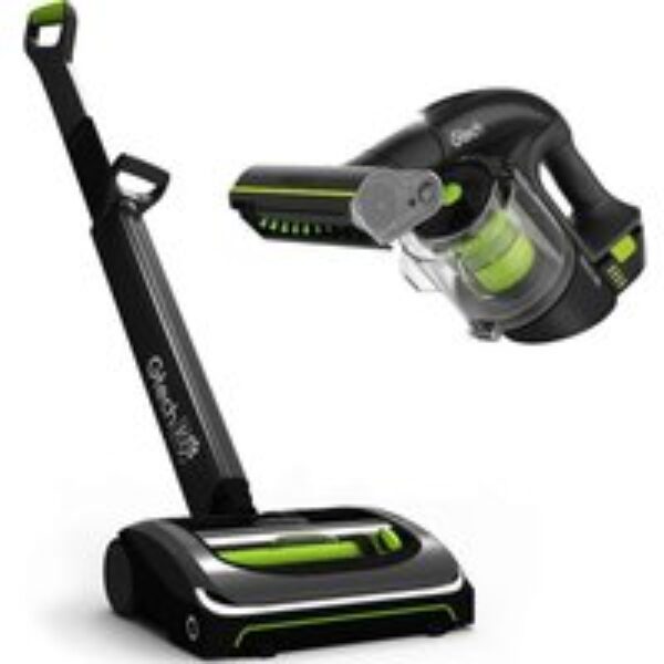 GTECH AirRAM K9 MK2 AR30 Cordless Vacuum Cleaner & Multi K9 MK2 ATF037 Handheld Vacuum Cleaner Bundle - Black & Green