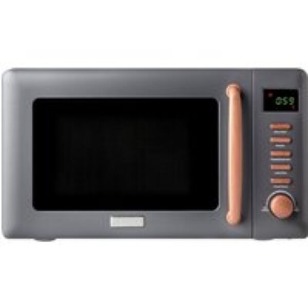 HADEN Dorchester 201324 Solo Microwave - Pebble Grey