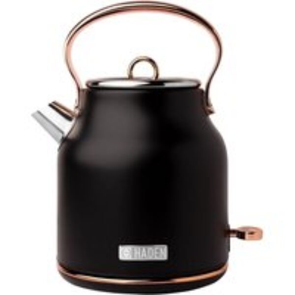 HADEN Heritage 205360 Traditional Kettle - Black & Copper