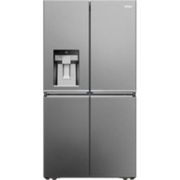 HAIER HCR7918EIMP Fridge Freezer - Platinum Inox