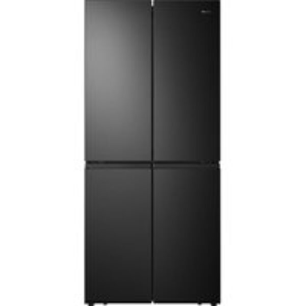 HISENSE PureFlat RQ563N4SF2 Fridge Freezer - Black Stainless Steel