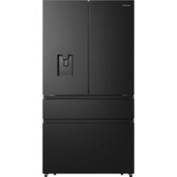 HISENSE PureFlat RF749N4SWFE Fridge Freezer - Black Stainless Steel