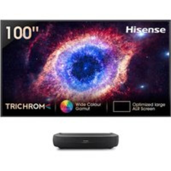 HISENSE 100L9HTUKD Smart 4K Ultra HD HDR Laser TV with Amazon Alexa