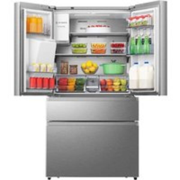 HISENSE RF728N4SASE Fridge Freezer - Stainless Steel