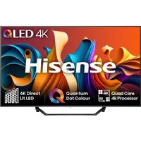 50" HISENSE 50A7NQTUK  Smart 4K Ultra HD HDR QLED TV with Amazon Alexa