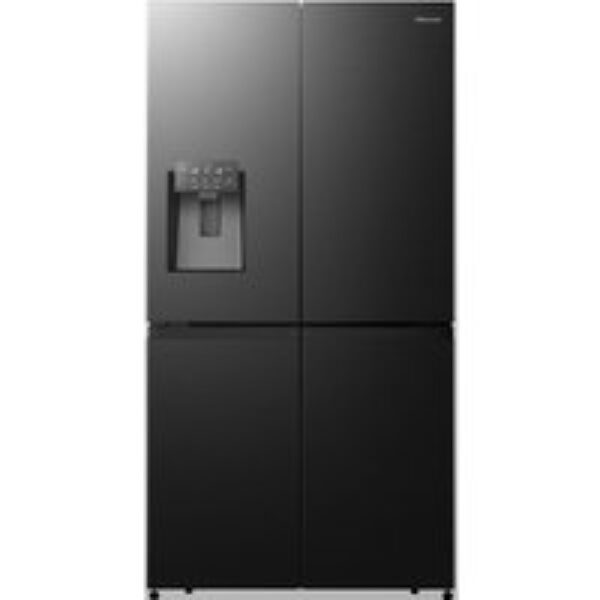 HISENSE RQ760N4SBFE American-Style Smart Fridge Freezer - Black