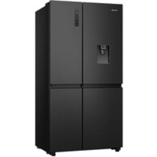 HISENSE PureFlat RS840N4WFE American-Style Smart Fridge Freezer - Black Stainless Steel