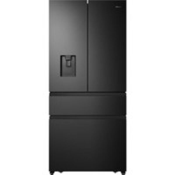 HISENSE PureFlat RF540N4WFE Fridge Freezer - Black Stainless Steel