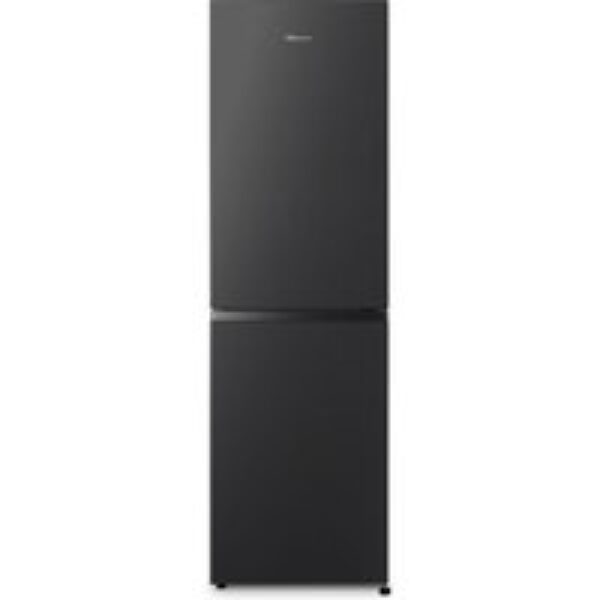 HISENSE RB327N4BBE 50/50 Fridge Freezer - Black & Steel