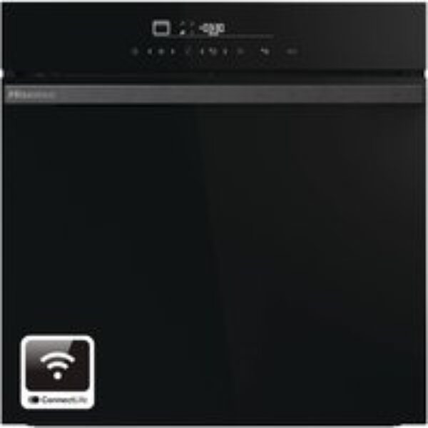 HISENSE Hi6 BlackLine HO66FA PizzaChef Electric Pyrolytic Steam Smart Oven - Jet Black