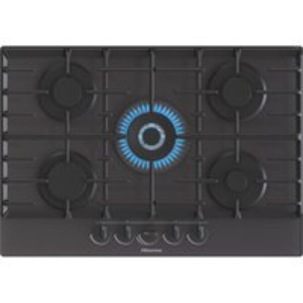 HISENSE GG773B 75 cm Gas Hob - Black