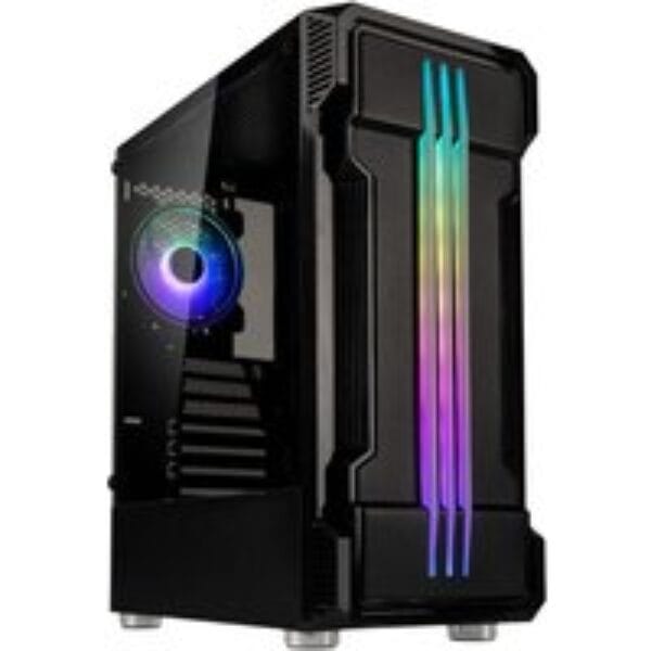 KOLINK Inspire K10 ARGB ATX Mid-Tower PC Case - Black