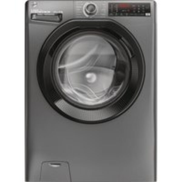 HOOVER H-Wash 350 H3WPS696TMBR6-80 WiFi-enabled 9kg 1600rpm Washing Machine - Graphite