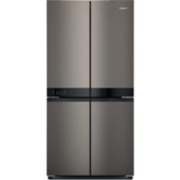 HOTPOINT Total No Frost HQ9 U2BL G Fridge Freezer - Black Inox