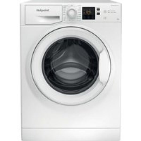 HOTPOINT Anti-Stain NSWR 846 WK UK 8 kg 1400 Spin Washing Machine - White