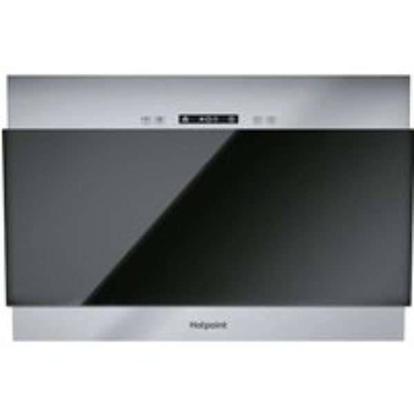 HOTPOINT PHVP 6.4F AL K/1 Canopy Cooker Hood - Black