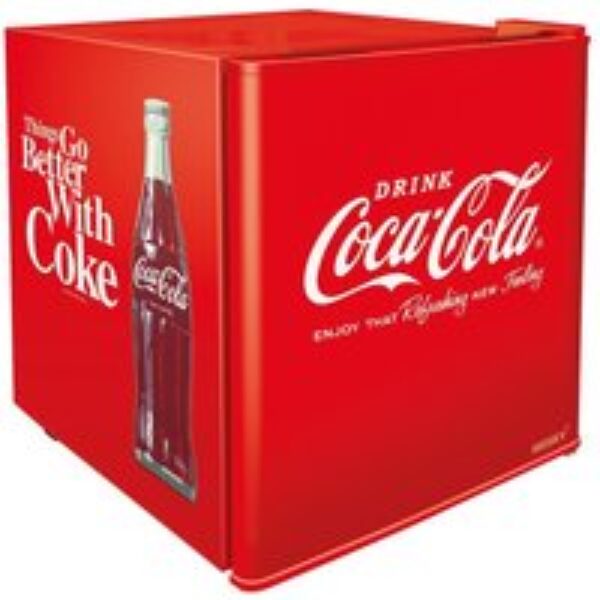 HUSKY Coca-Cola HUS-EL196 Mini Fridge - Red