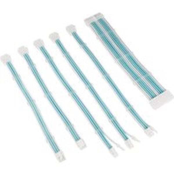 KOLINK Coreu0026tradeAdept Power Extension Cable Kit - White & Blue