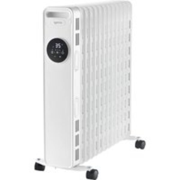 IGENIX IG2626 Portable Oil-Filled Radiator - White