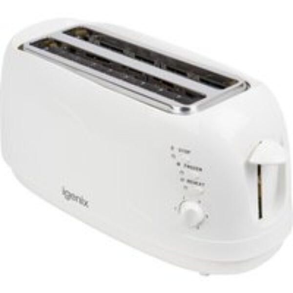 IGENIX IG3020 4-Slice Toaster - White