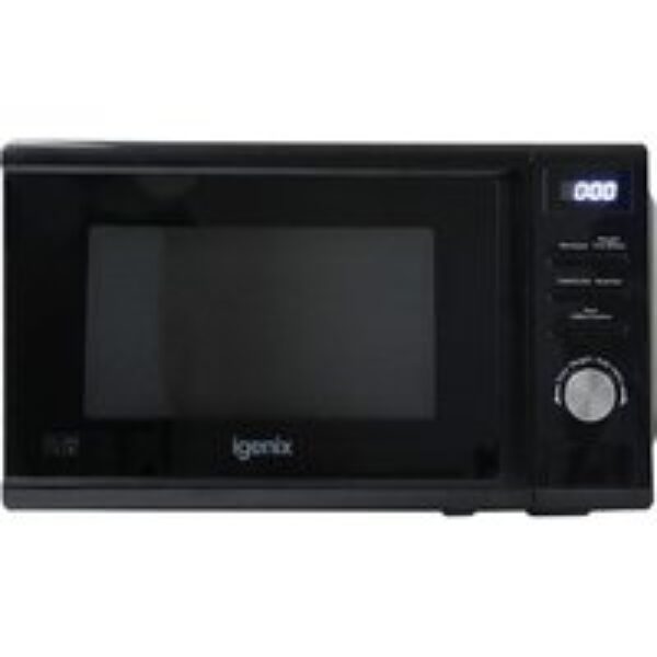 IGENIX IGMD0820B Compact Solo Microwave - Black