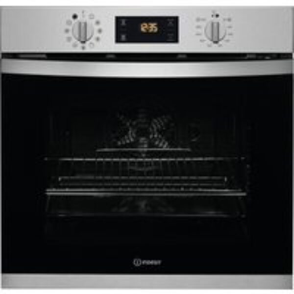 INDESIT Aria IFW 3841 P IX UK Electric Pyrolytic Oven - Inox