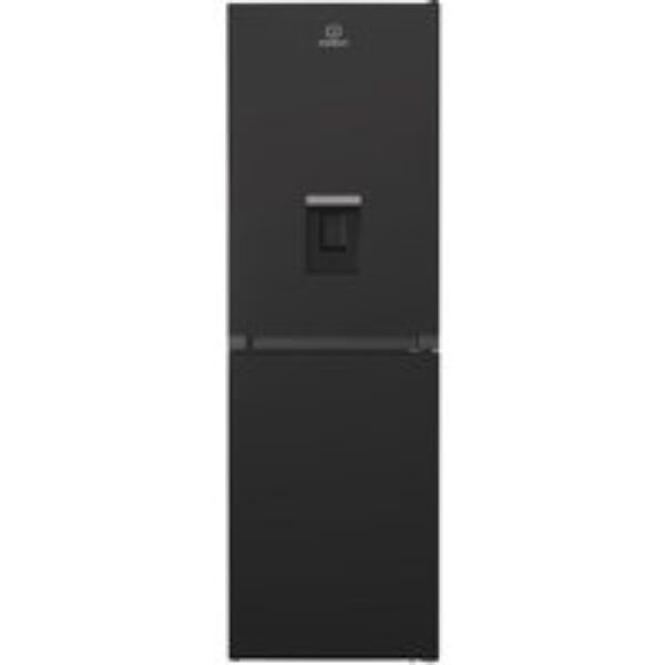 INDESIT IBTNF 60182 B AQUA UK 50/50 Fridge Freezer - Black