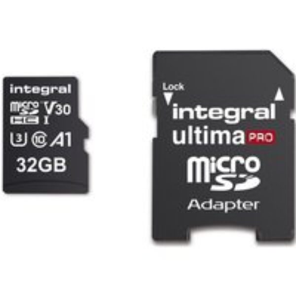 INTEGRAL V30 Class 10 microSD Memory Card - 32 GB