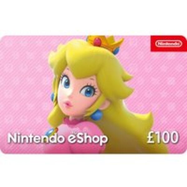 NINTENDO ESHOP Card - £100