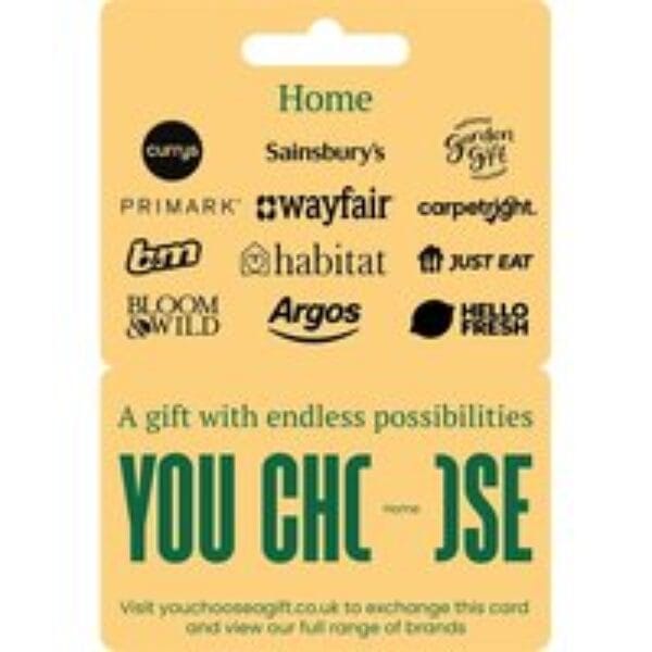 YOU CHOOSE Home Digital Gift Card - £25