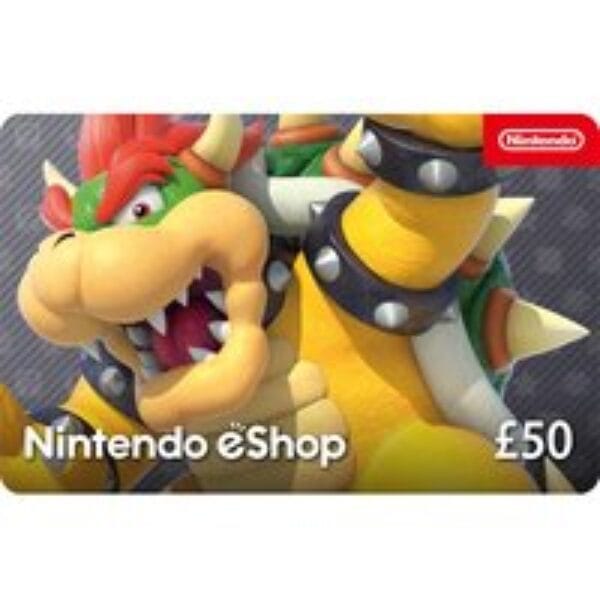 NINTENDO ESHOP Card - £50