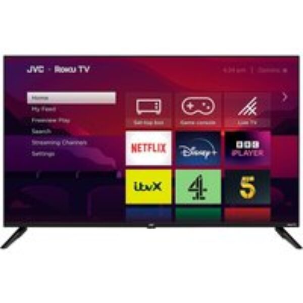 JVC LT-43CR330 Roku TV  Smart Full HD HDR LED TV