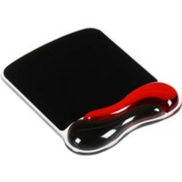 KENSINGTON Duo Gel Mouse Mat  Black & Red