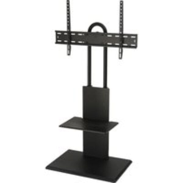 TTAP FS-2-BLK 640 mm TV Stand with Bracket - Black