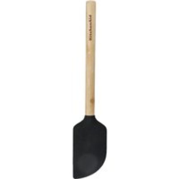 KITCHENAID KitchenAid Bamboo Scraper Spatula - Black