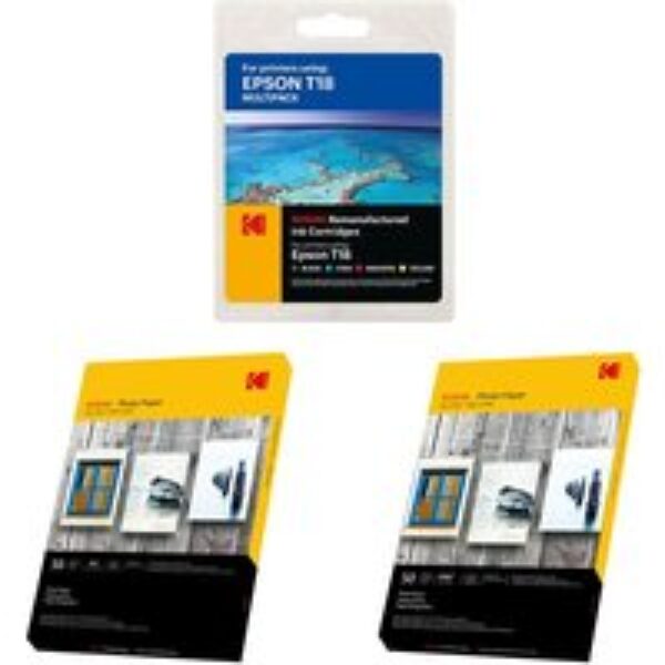 KODAK Remanufactured Epson T18 Black