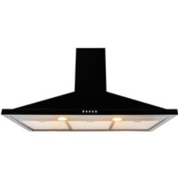 LEISURE HP92PK Chimney Cooker Hood - Black