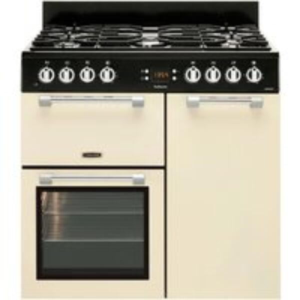 LEISURE Cookmaster CK90F232C 90 cm Dual Fuel Range Cooker - Cream