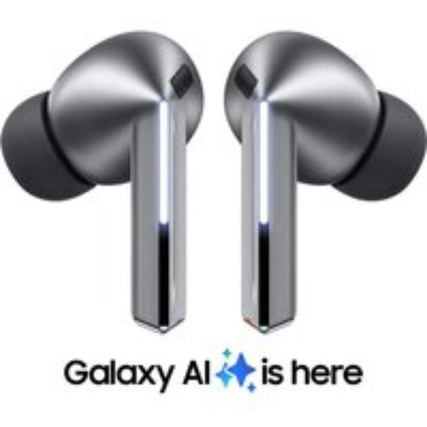 SAMSUNG Galaxy Buds3 Pro Wireless Bluetooth Noise-Cancelling Earbuds - Silver