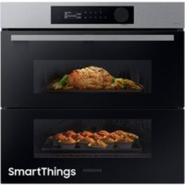 SAMSUNG Series 5 Dual Cook Flex NV7B5740TAS/U4 Electric Smart Oven - Stainless Steel