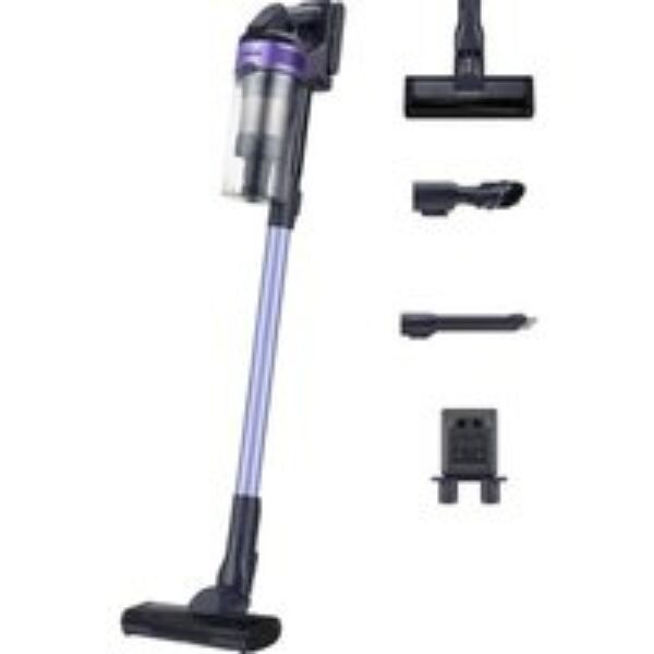 SAMSUNG Jet 60 Turbo Max 150 W Suction Power Cordless Vacuum Cleaner with Jet Fit Brush - Teal Violet & Cotta Black