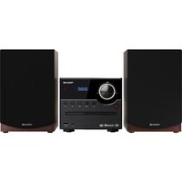 SHARP XL-B517DBR Bluetooth Micro Hi-Fi System - Brown