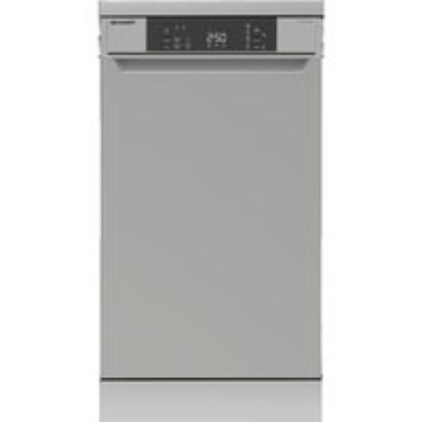 SHARP QW-NS1CF49ES-EN Slimline Dishwasher - Silver