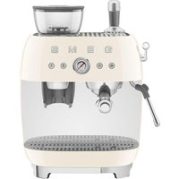 SMEG EGF03CRUK Bean to Cup Coffee Machine - Cream