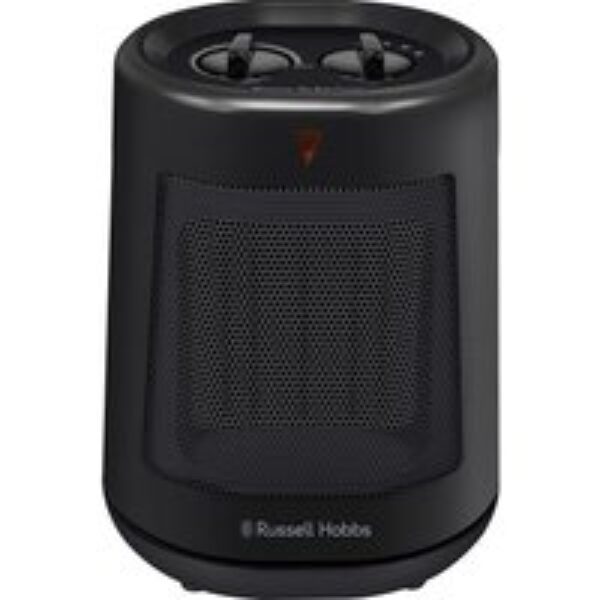 RUSSELL HOBBS RHFH1008B Portable Hot & Cool Ceramic Fan Heater - Black