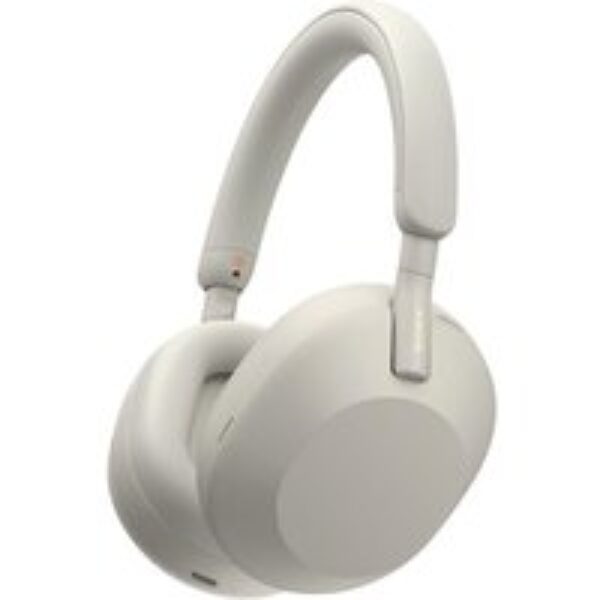 SONY WH-1000XM5 Wireless Bluetooth Noise-Cancelling Headphones - Silver