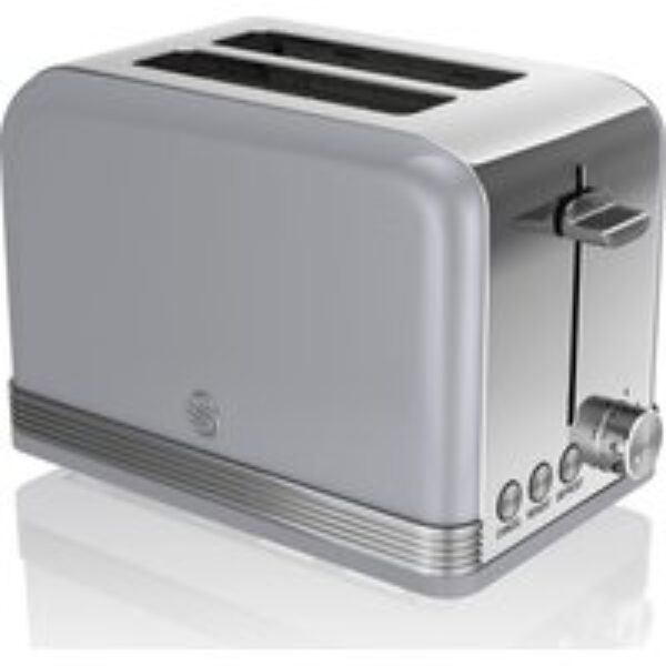 SWAN ST19010GRN 2-Slice Toaster - Grey