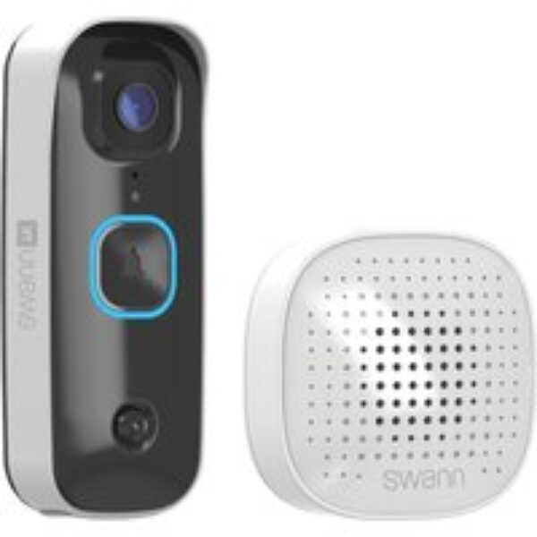 SWANN SWIFI-4KBUDDY-EU Video Doorbell and Chime - Wired / Battery